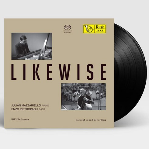 핫트랙스 JULIAN MAZZARIELLO/ ENZO PIETROPAOLI - LIKEWISE [180G LP]