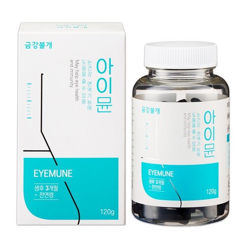 금강불개 강아지 애견 반려견 영양제 뉴트리션 펠릿, 눈물 개선&눈 건강, 1개, 연어&오리 혼합