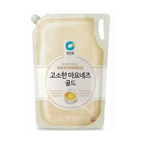 대상 청정원 고소한 마요네즈 스파우트, 3.2kg, 3개