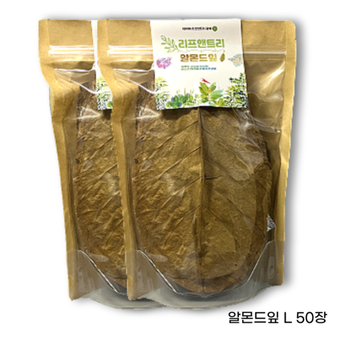 알몬드잎 - 베타 알몬드잎 아몬드잎 대용량 50장, 120g, 1개