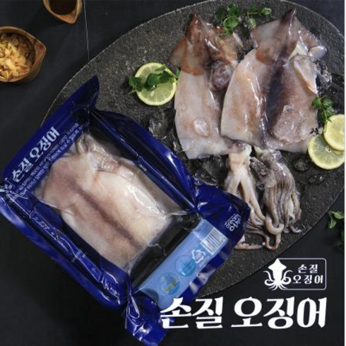 진성 손질 오징어300g8팩 - Dream어부 손질 오징어 1팩 3미, 300g(3마리), 1개