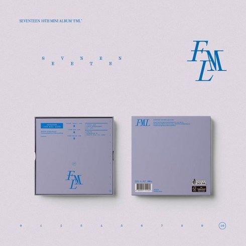 [CD] 세븐틴 (SEVENTEEN) - 미니앨범 10집 : FML [Deluxe ver.] : [한정반]