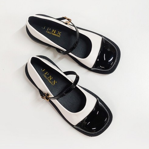 아나이스 스퀘어 메리제인 플랫 2.5cm 24SS023