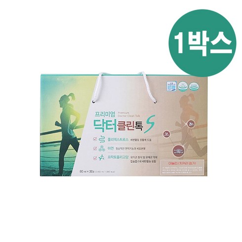 젠톡 - 닥터클린톡 30포 1박스, 2.4L, 1개