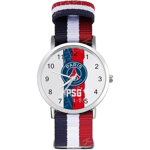 파리 생제르맹 FC 여성 캐주얼 시계 손목시계 NJUIY