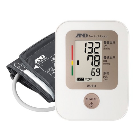 보령 에이앤디 메디칼 가정용 자동 전자 혈압 측정기 UA-818, 1개