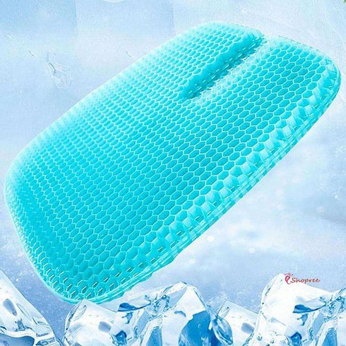 젤방석 - 실리콘방석 여름 통풍 쿨링 커퍼포함 시원한 3세대 쿨방석 냉감 젤방석 얼음 벌집 여름용 젤리 아이스bcd390, SPRs_퍼플