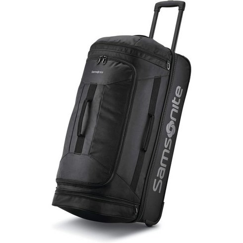 샘소나이트 Samsonite Andante 2 28인치 블랙 더플백, 22인치, 모두 검은 색