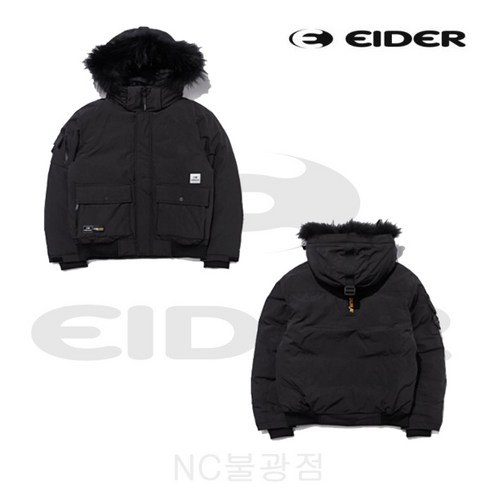 2023년 가성비 최고 아이더숏패딩 - 아이더 [매장정품] 겨울특가상품 추천추천! 남여공용 따뜻한 구스 (코듀라 스투키) 모듈 숏 다운자켓 [DUW22575/Black(Z1)][NC불광]