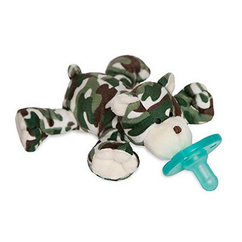 WubbaNub Infant Pacifier - Camo Bear null, 1, green