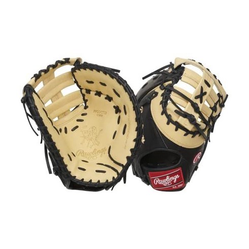 롤링스 HEART OF THE HIDE 야구 글러브 전통적인 침입 여러, Right Hand Throw, First Base, 13" - Single Post Double Bar W, 1개