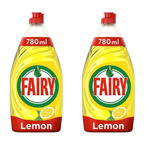 Fairy 페어리 주방세제 레몬향 리퀴드 농축 코스트코 기름때제거 780ml 2팩, 2개