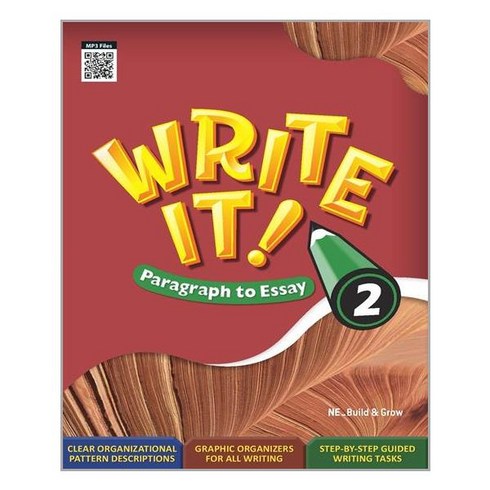 Write It! Paragraph to Essay 2 (Student Book + Workbook), NE Build&Grow, 9791125335139, NE Build&Grow