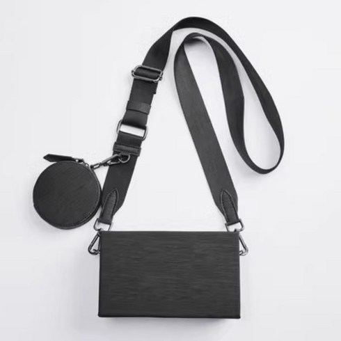 ZARA 자라 남성 가방 블랙 하드 미니 스퀘어백 크로스백
