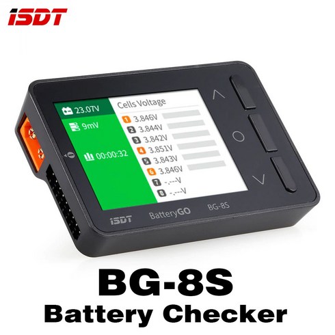 2024년 가성비 최고 isdtbg-8s - ISDT BG-8S 스마트 배터리 체커(다용도 배터리 체커기)