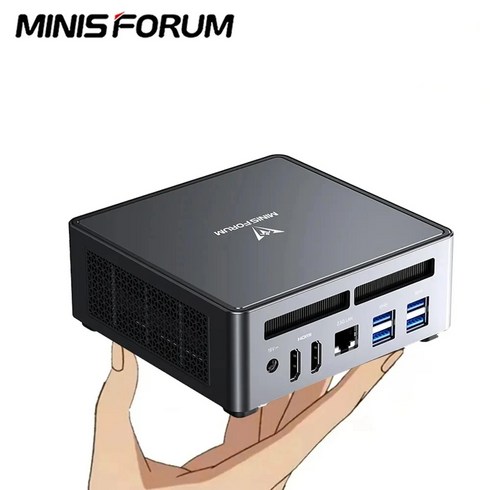 라데온 780M 미니PC MINISFORUM UM790 pro 7940HS 베어본 PC, 베어본(RAM SSD미포함)