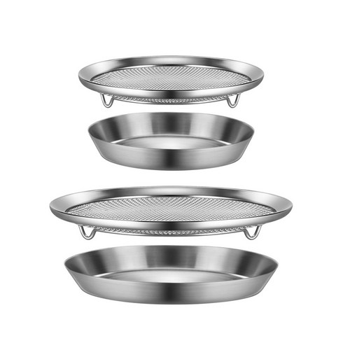 바겐슈타이거 스텐 메쉬 트레이 대 + 특대 세트