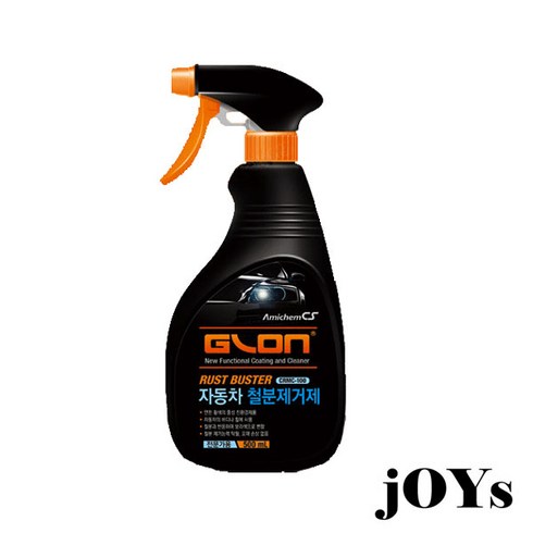 GLON 글론 자동차 철분제거제 중성 500ml, 1개