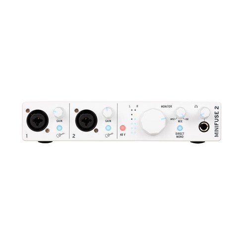2023년 가성비 최고 novagosp1 - 아투리아 미니퓨즈1 USB 오디오 인터페이스, Minifuse 1 White