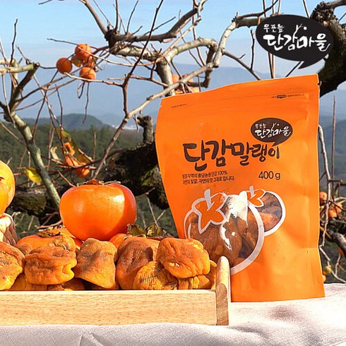 [홈쇼핑방송]우포늪 단감마을 단감말랭이 11봉 세트(1봉당 100g), 11개