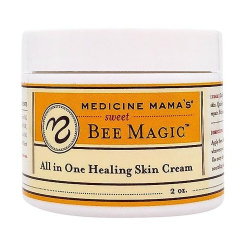 Medicine Mama's Apothecary Sweet Bee Magic All in One Healing Skin Cream 2 Ounce, 1개
