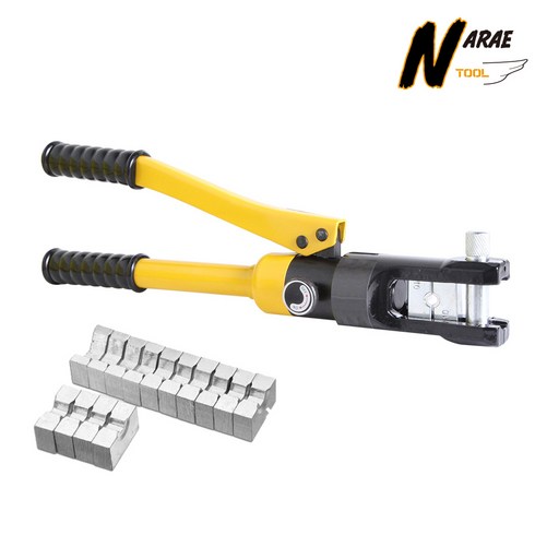 유압압착기 터미널 전선 배선 케이블 육각다이스 풀세트 YQK-70, 1개