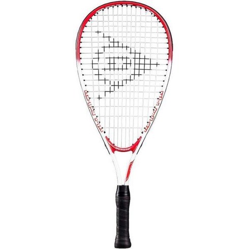 주니어스쿼시라켓 - 던롭 스포츠 주니어 스쿼시 라켓 시리즈, White/Red, 22"(5-7 years)