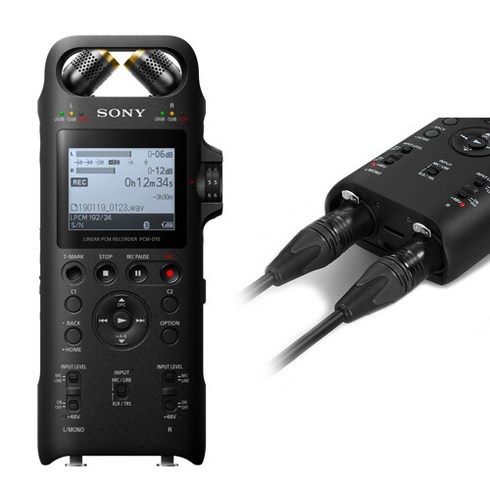 소니 전문가용 녹음기 PCM-D10 고성능녹음기 보이스레코더, 단일속성