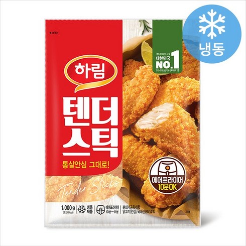 하림 텐더스틱 (냉동), 1kg, 1개