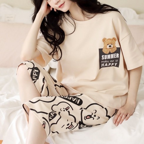 여름잠옷세트 - 보들보들 홈웨어 잠옷 반팔 파자마세트 10종