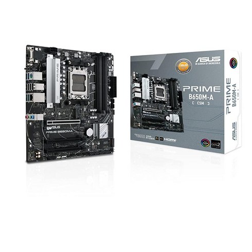 2023년 가성비 최고 b550m박격포 - ASUS Prime B550M-A Wi-Fi II AMD AM4 (3세대 Ryzen™) 마이크로 ATX 마더보드 (PCIe 4.0 WiFi 6 ECC 메모리 1Gb LAN, PRIME B650M-A-CSM_mATX