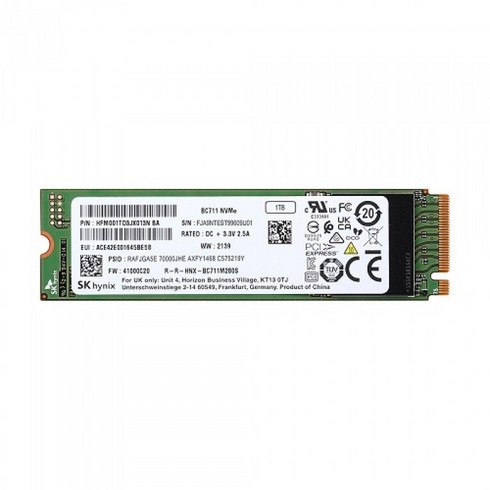 bc711 - SK하이닉스 BC711 M.2 NVMe (1TB), 1