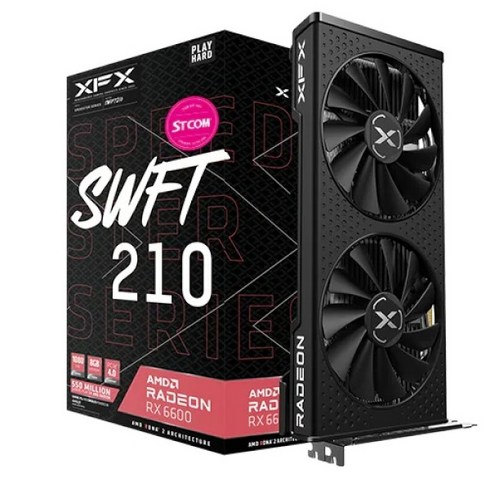 rx6600 - XFX 라데온 RX 6600 SWFT 210 CORE D6 8GB AMD 그래픽카드