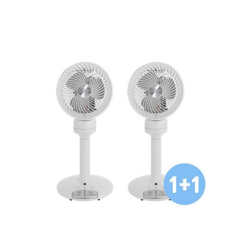 써큘레이터 1+1 저소음 발터치 서큘레이터 선풍기