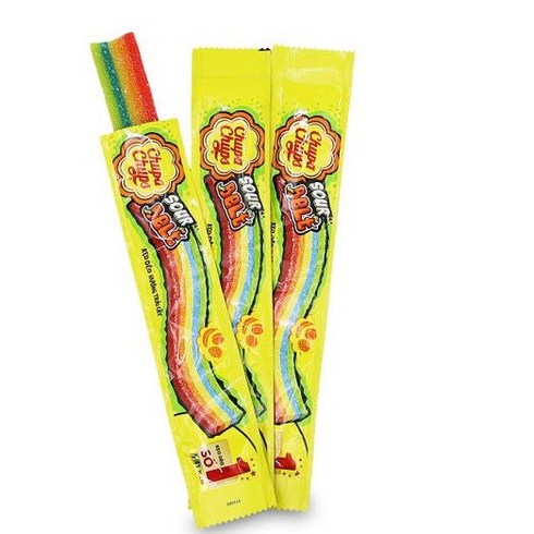 츄파춥스 새콤달콤 사워벨트 1박스 48개입, 8g, 132개