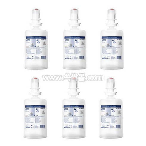 토크스테이션 - 토크 TORK S4 거품비누 마일드 리필용 손세정제 1 000ml x 6개(BOX), 1000ml, 6개