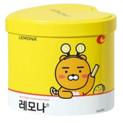 레모나 카카오프렌즈 레모나산 랜덤발송 150p, 70g, 1개