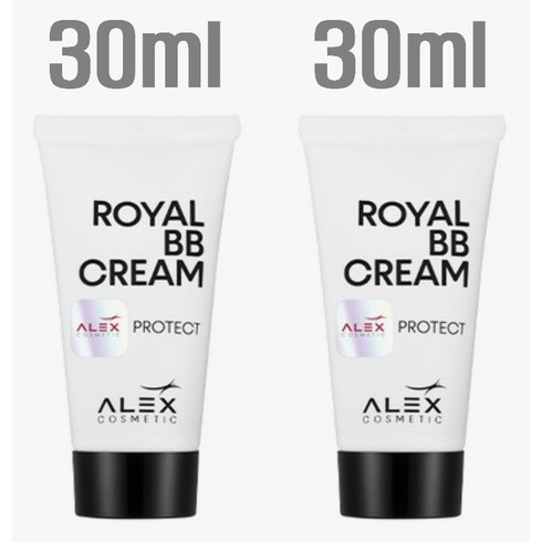 알렉스 코스메틱 로얄 BB 크림 30ml 4개 - 알렉스코스메틱 로얄 비비크림 30ml, 단일, 60ml, 1개