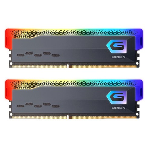 GeIL DDR4-3600 CL18 ORION RGB Gray 패키지 (16GB(8Gx2))