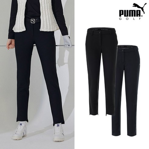2023년 가성비 최고 푸마 골프바지 - [푸마골프] [PUMAGOLF] 트리코트 본딩팬츠 여성 2컬러 택1