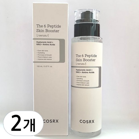 코스알엑스스킨부스터 - 코스알엑스 더 6 펩타이드 스킨 부스터 세럼 150ml 2개