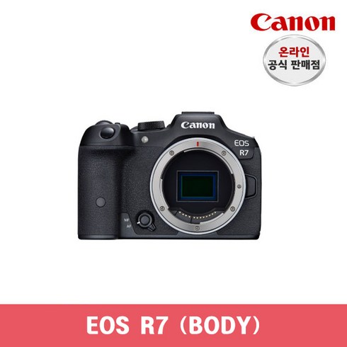 [캐논 정품] EOS R7 (BODY) /최신시리얼/ED, EOS R7 BODY