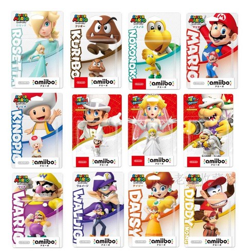 슈퍼마리오 amiibo 피규어 진열 3D 오딧세이 루이지, 14 -상세페이지 옵션이미지 참고 부탁드립니다