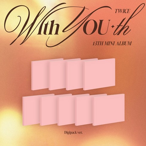 트와이스 위드유스 With Youth 미니 13집 디지팩, 포토북 랜덤 버전