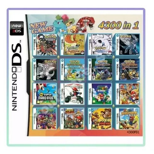 r4칩 - 닌텐도 r4칩 게임칩 5000 in 1 컴플리션 DS NDS 3DS NDSL, [08] 4300 in1