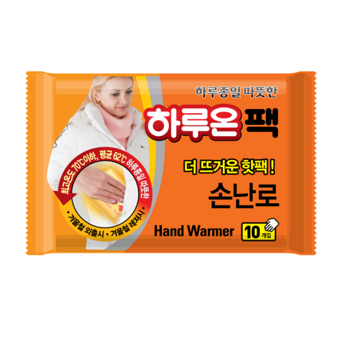 2023년 가성비 최고 핫팩100g100개 - 하루온팩 더뜨거운 손난로 100g 포켓용핫팩, 100개