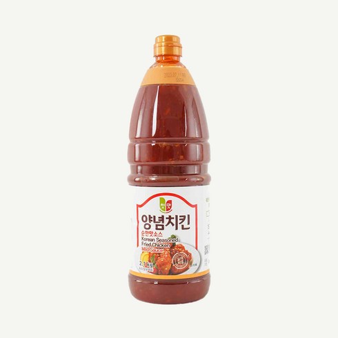 청우양념치킨소스 - 첫맛 양념치킨 순한맛소스, 2.1kg, 1개