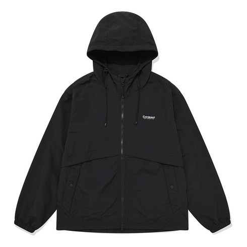 [커버낫 본사]윈드브레이커 점퍼 블랙