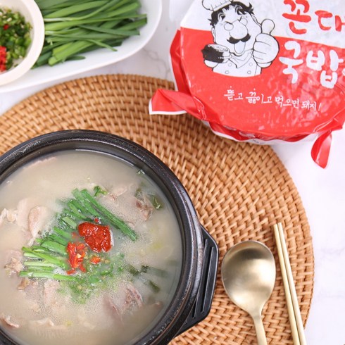이상민 돼지국밥 - 가지산 돼지국밥 꼰대국밥 580g, 8개
