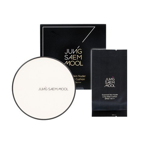 정샘물 에센셜 스킨 누더롱웨어 쿠션 (본품+리필) 14g SPF50+ / PA+++, 페어라이트
